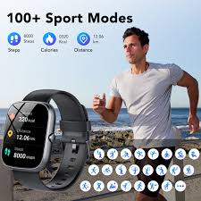 Smart Watch for Women Men, Smartwatch for iPhone & Android Bluetooth (Answer/Call) Built-in Alexa, 1.91" HD Fitness Tracker with 105+ Sport Modes, IP68 Waterproof, Sleep/Heart Rate/SpO2/Stress Monitor